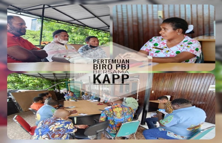 Biro PBJ Papua dan Kamar Adat Pengusaha Papua (KAPP)